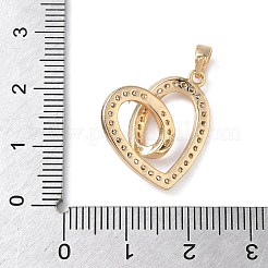 Латунные микро проложить кубического циркония подвески&nbsp;KK-C140-05C-G