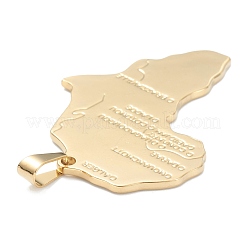 Большие подвески из нержавеющей стали 304&nbsp;STAS-J036-046C-G