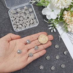 50pcs perles en alliage de style tibétain&nbsp;FIND-PH0038-16AS