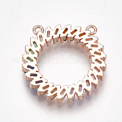 Ciondoli di zirconi in ottone&nbsp;ZIRC-S061-71B