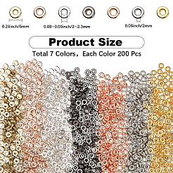 1600шт 8 цвета пластиковые бусины ccb CCB-PA0001-13