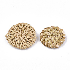 Perles de canne/en rotin manuelles&nbsp;WOVE-T006-131B