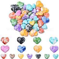 10 шт. акриловые бусины с имитацией драгоценных камней&nbsp;MACR-YW0003-93