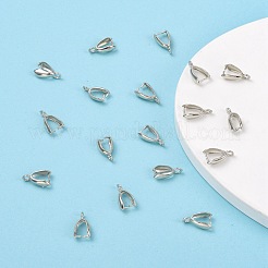 Класс латунный залог щепотки льда для изготовления кулона KK-M008-b-06P-NR