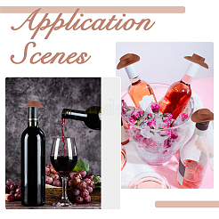 40шт. пластиковые кукольные шапочки&nbsp;AJEW-DC0003-40