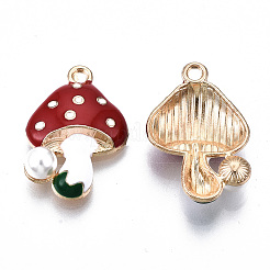 Подвески из экологически чистого сплава с эмалью&nbsp;LS-X-ENAM-Q437-045-NR