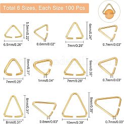 600 шт. 6 стиля латунных открытых быстроразъемных соединений FIND-CA0004-01
