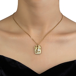 201 подвеска из нержавеющей стали NJEW-D055-03G