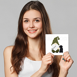 Углеродистая сталь разрезает трафареты DIY-WH0309-1057