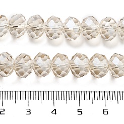 Стеклянные бусины Rondelle из австрийского хрусталя с имитацией ручной работы&nbsp;X-G02YI0P3