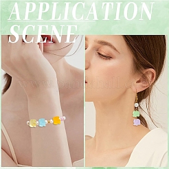 30 шт. двухцветные резные бусины из синтетического коралла&nbsp;BSHE-YW0001-19