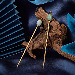 2шт латунные палочки для волос OHAR-PH00003