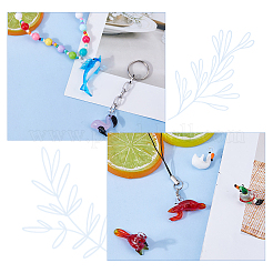 6 pièces 6 styles pendentifs au chalumeau faits à la main&nbsp;LAMP-HS0001-19A