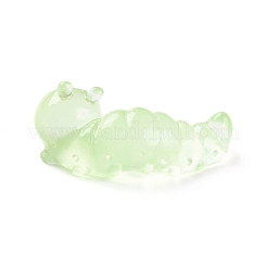 Ornamento luminoso a forma di verme in resina&nbsp;DJEW-R011-01A-02