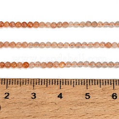 Stränge aus natürlichen Sonnensteinperlen mit Farbverlauf&nbsp;GG-CBA1668-A01-2mm