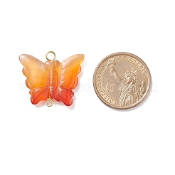 Шармы-соединители из натурального камня и агата&nbsp;PALLOY-JF01673