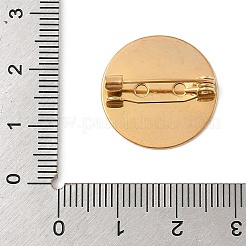Montures de cabochons pour broches&nbsp;STAS-K254-05C-G