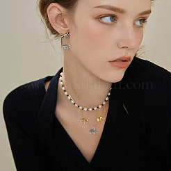 Подвески из сплава в тибетском стиле TIBEP-PH0001-55