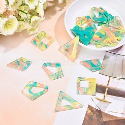 20 шт. 5 акриловых подвески&nbsp;MACR-SC0001-07