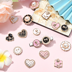 72 шт. 18 стиля эмалевых смоляных кабошонов CRES-SP0001-08