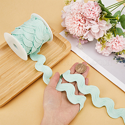 Лента из полиэстера с волнистой бахромой длиной 9 ярд. OCOR-XCP0002-93B