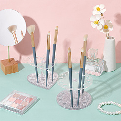 2 шт. 2 стиля акриловых кисточек для дизайна ногтей подставка для ручек&nbsp;MRMJ-PH0001-67B