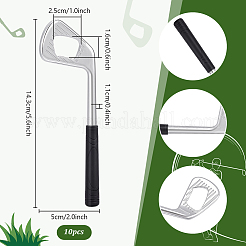 10 шт. открывалка для бутылок из цинкового сплава&nbsp;AJEW-PH0007-20