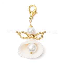 Подвеска в виде ракушки-ангела&nbsp;HJEW-MZ00245-01