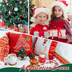 30 шт. 3-х цветные полиэстеровые нашивки на одежду&nbsp;PATC-MA0001-52