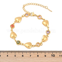 Браслеты из нержавеющей стали 304 для женщин BJEW-U026-02A-G