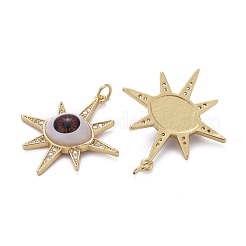 Латунные микро проложить кубического циркония подвески ZIRC-Z011-32C