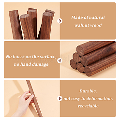 Palos de madera de nogal&nbsp;LS-DIY-WH0308-336B