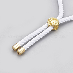 Изготовление браслетов из хлопка KK-F758-03L-G