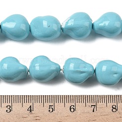 Нити бусин из искусственного жемчуга с гальваническим покрытием BSHE-XCP0001-86