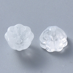 Прозрачная выпечка расписные стеклянные бусины&nbsp;DGLA-T002-08F