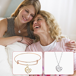 Pendenti con strass in lega 40 pz 2 colori&nbsp;FIND-GA0007-56