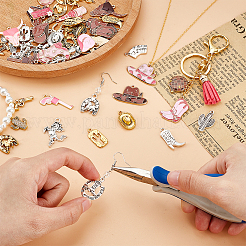 3 комплект из 3 подвесок из сплава в стиле ковбойского запада&nbsp;FIND-PH0029-20