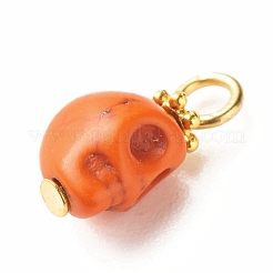 Подвески из окрашенной синтетической бирюзы&nbsp;PALLOY-JF01452