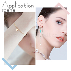 60шт 2 цвета латунные подвески KK-DC0002-11