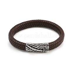 Браслеты из микрофибры для мужчин и женщин BJEW-H631-03AS-02