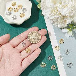 20 шт. 2-х цветные подвески из нержавеющей стали 304 STAS-DR0001-06