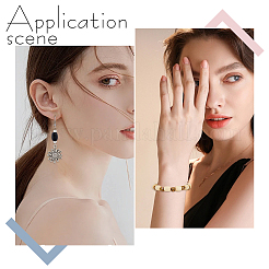 80 г 4-х цветных деревянных бусин&nbsp;WOOD-SC0002-18