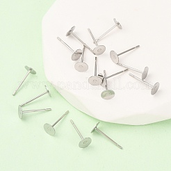 Фурнитура для сережек-гвоздиков из нержавеющей стали марки 304 STAS-S028-23