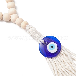 Деревянные бусины подвесные украшения HJEW-JM03312-01