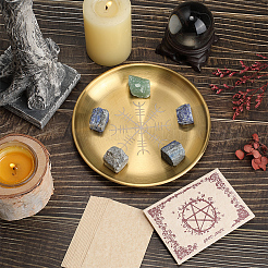 Подставка для свечей из нержавеющей стали&nbsp;AJEW-WH20019-90B