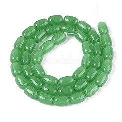 Fili di perline giada di vetro imitato&nbsp;GLAA-T028-14J-A03