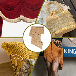 Лента с кисточками из полиэстера OCOR-FG0002-46A