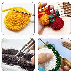 1 шт. крючки для вязания дредов из нержавеющей стали&nbsp;TOOL-DJ0001-44A