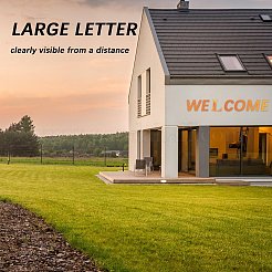 Письмо необработанные листы мдф WOOD-WH20012-008T