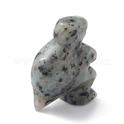 Украшение из натуральной кунжутной яшмы / киви из яшмы&nbsp;G-C022-02F